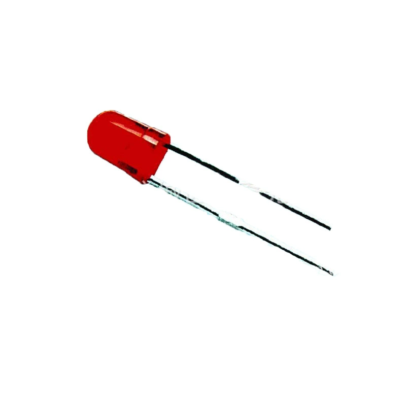 直插式3MM紅色圓頭發光二極管